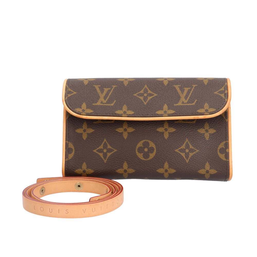 LOUIS VUITTON Brown Monogram Canvas Pochette Fanny Pack